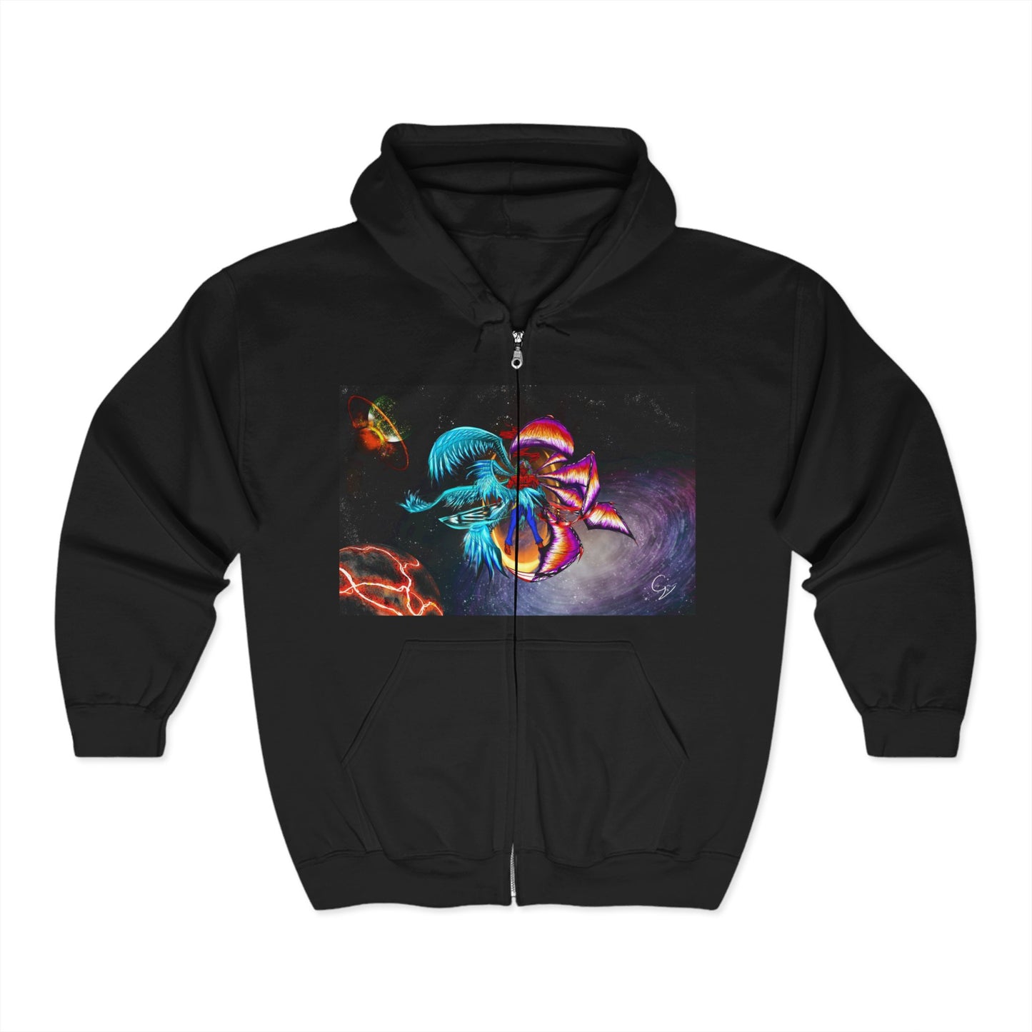 Final Form in Space Hoodie