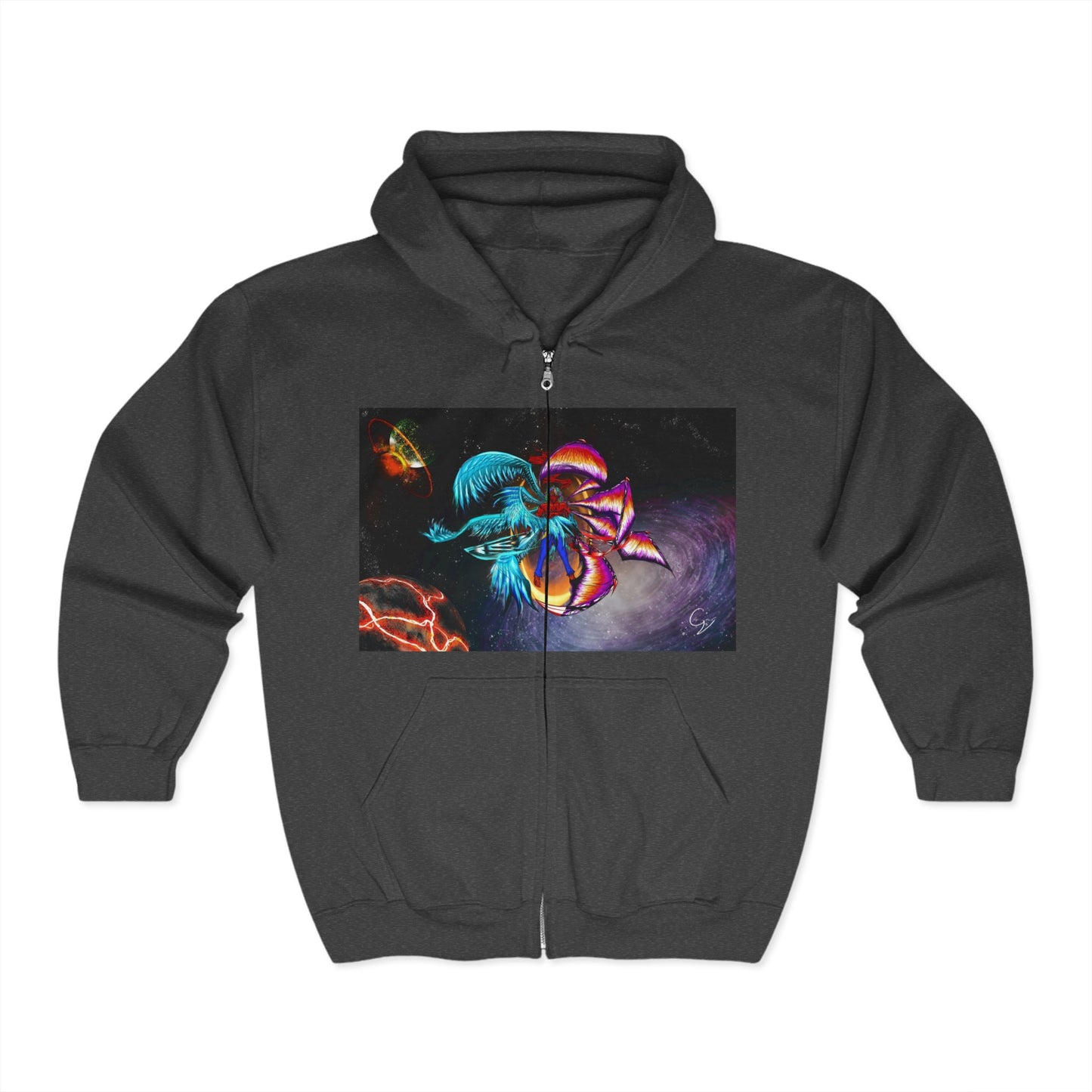 Final Form in Space Hoodie