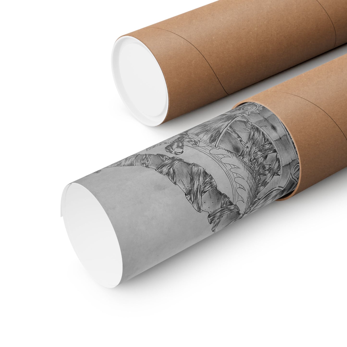 Warrior Queen Embracing the Light Poster